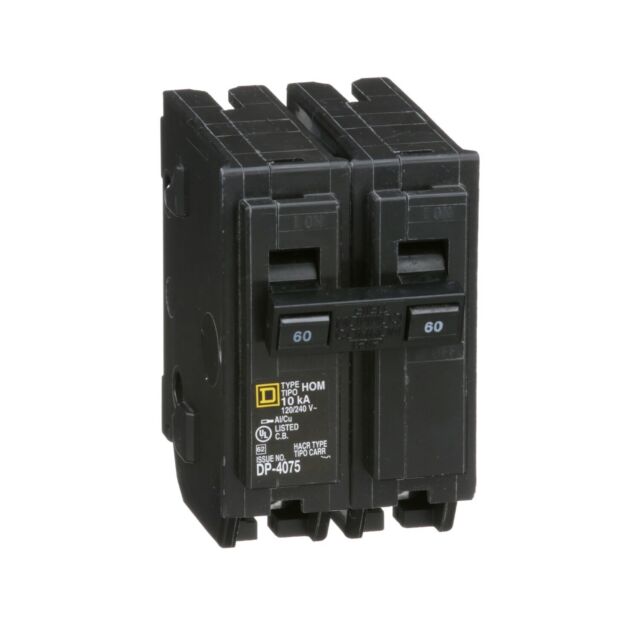 Square D HOM260 2-Pole 60A Circuit Breaker